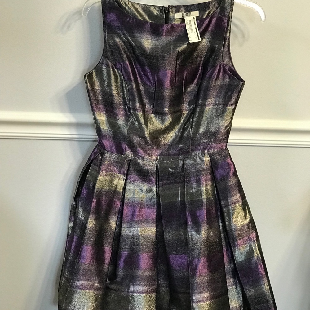 BB Dakota Multicolored Plaid Dress